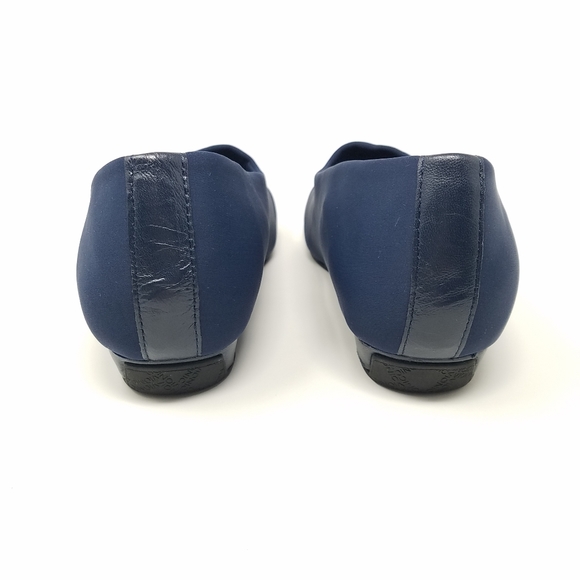 Vionic Powell Blue Cloth Slip On Shoes, 7.5 W - Picture 4 of 14